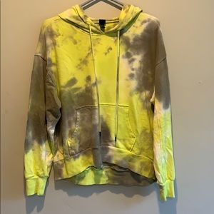 Neon Tie-Dye Hoodie